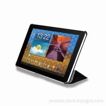 Leather Case for Samsung Galaxy Tab2 10.1 P7510, with Slim Style, Comes in Black